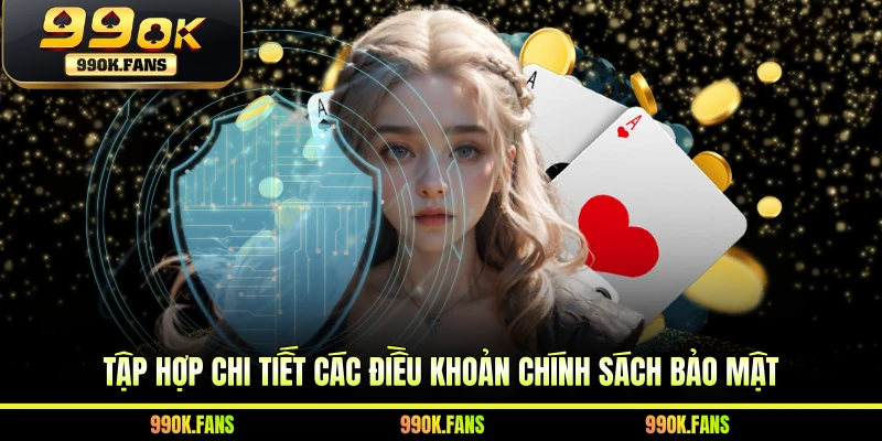 Tập hợp chi tiết các điều khoản chính sách bảo mật